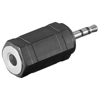 Goobay Audioadapter 2,5mm-Stecker stereo / 3,5mm-Kupplung stereo (11897)