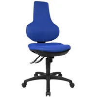 TOPSTAR Bürostuhl Ergo Point® SY, EP02BB6 Stoff blau, Gestell