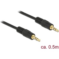 DeLock Klinkenkabel 3-Pin Stereo, 3.5mm Stecker auf 3.5mm Stecker,