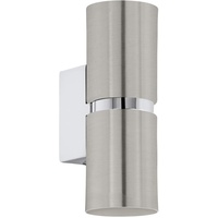 EGLO Passa 2-flg. chrom/nickel matt