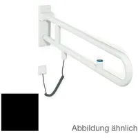 Hewi Stützklappgriff drehbar 801.50.550 90 tiefschwarz