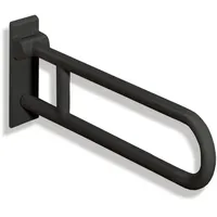 Hewi Serie 801 50.200 Stützklappgriff tiefschwarz