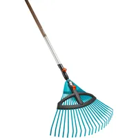Gardena Verstellbesen combisystem mit Holzstiel 35 - 52 cm