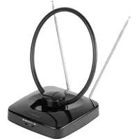 Vivanco TVA 3040 Aktive DVB-T/T2-Rundstrahlantenne Innenbereich Schwarz