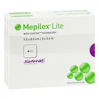 ToRa Pharma GmbH MEPILEX Lite Schaumverband 7,5x8,5 cm steril