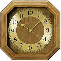 AMS Funk-Wanduhr F5864/4 26,0 cm braun