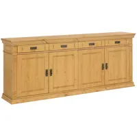 OTTO home Sideboard, beige (natur), B:202cm H:83cm T:39cm, Sideboards,