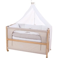 Roba Room Bed Beistellbett natur inkl. Komplettset liebhabär