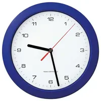 Peweta Funkwanduhr Design 25,0 cm 51.001.216 blau