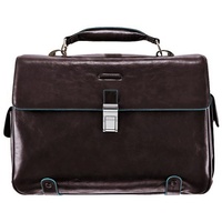 Piquadro Blue Square Aktentasche I Leder 44 cm Laptopfach