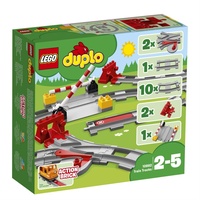 LEGO Duplo Eisenbahn Schienen 10882