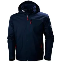HELLY HANSEN Crew Hooded Midlayer Jacke, Marineblau, M