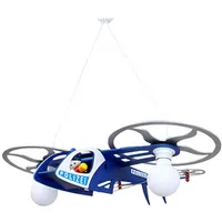 Elobra kids Kinderlampe Polizei Helikopter Lack