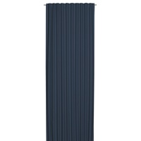 ELBERSDRUCKE Midnight 01 blau Gardine mit verdeckten Schlaufen, Polyester,