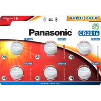Panasonic Knopfzelle CR2016 90 mAh 6 St.