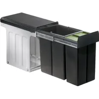 Naber WESCO® Profiline Double-Boy 410 S/300-2, mit Biodeckel, anthrazit