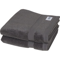 Schöner Wohnen Cuddly Handtuch 50 x 100 cm grau