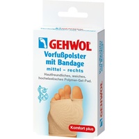 Eduard Gerlach Gehwol Vorfußpolster mit Bandage rechts mittel