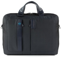 Piquadro P16 Aktentasche 41 cm Laptopfach blau
