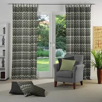 Wirth Benewitz Vorhang Schlaufen 65 x 125 cm moosgrün