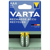 Varta RECH.AC.RECYC.AAA800mAh BLI2 Micro (AAA)-Akku NiMH 800 mAh 1.2