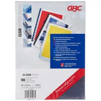 GBC HiClear Abdeckfolien (200 Mikrometer, A4, klar) 100 Stück