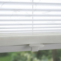 LIEDECO Klemmfix-Plissee 60 x 210 cm Polyester Weiß