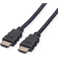 Roline HDMI High Speed Kabel mit Ethernet, schwarz, 1,5