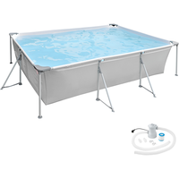 Tectake Stahlrahmenpool 300 x 207 x 70 cm inkl.