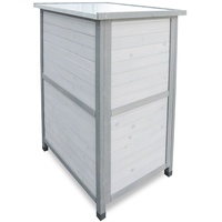HABAU Gartenschrank Flachdach 0,76 x 0,57 x 1,14 m