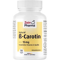 ZeinPharma Beta Carotin Natural 15 mg Softgel-Kapseln 90 St.