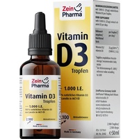 ZeinPharma Vitamin D3 1000 I.E. Tropfen 50 ml