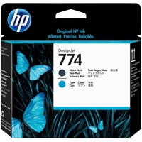 HP 774 mattschwarz/cyan