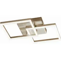 Fabas Luce Bard 2-flammig 45x45 cm Gold edelmatt