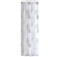Home fashion Rawlins Vorhang Schlaufen 140x175 cm grau