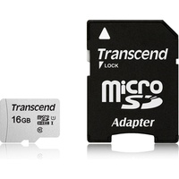 Transcend USD300S microSDHC Class 10 UHS-I U1 + SD-Adapter