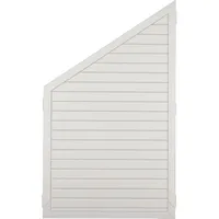 Tetzner & Jentzsch T & J Kunststoff-Zaunelement Lightline Ecke