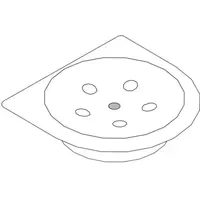 Hansgrohe Seifenschale Logo 40936000 klein, einzeln
