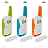 Motorola Talkabout T42 grün / blau /orange 3 Einheiten