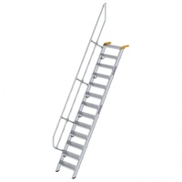 Günzburger MUNK Aluminium-Treppe Stufen 60° 13 Stufen