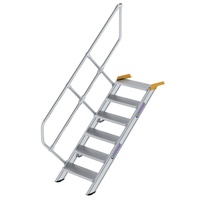 Günzburger MUNK Aluminium-Treppe Stufen 45° 6 Stufen
