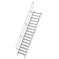 Günzburger MUNK Aluminium-Treppe Stufen 60° 16 Stufen