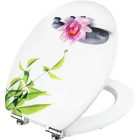 CORNAT Art of Acryl WC-Sitz Water Lilly Türkis