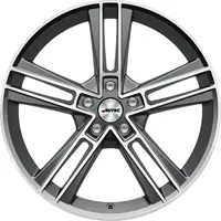 Autec Rias 8.5x20 ET48 5x112 70, titansilber matt poliert