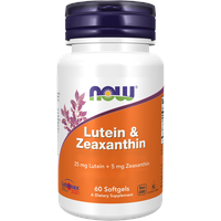 NOW Foods Lutein & Zeaxanthin Kapseln 60 St.