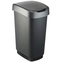 Rotho Babydesign Art Twist 50 l schwarz/silber