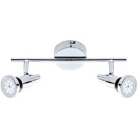 Briloner LED Spot rund chrom 2-flammig 2992-028