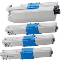 Oki kompatibel für OKI 46490621 Toner-Kit gelb, 6.000 Seiten