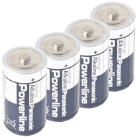 Panasonic Powerline LR14 C Baby Batterie 4er Folie, bis
