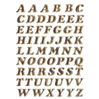 Herma Etiketten, Buchst.A-Z Gold,
